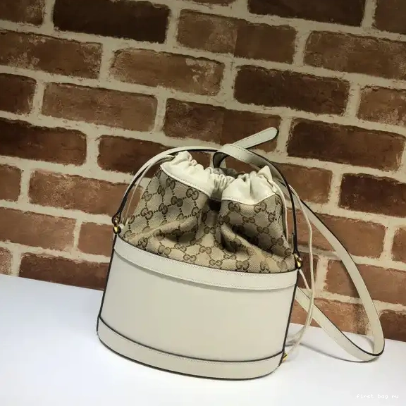 First bag ru Horsebit GUCCI bag small bucket 1955 0624